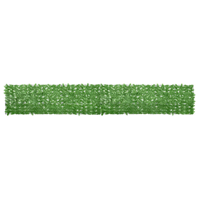 Load image into Gallery viewer, Vidaxl balkonscherm met groene bladeren 500x75 cm