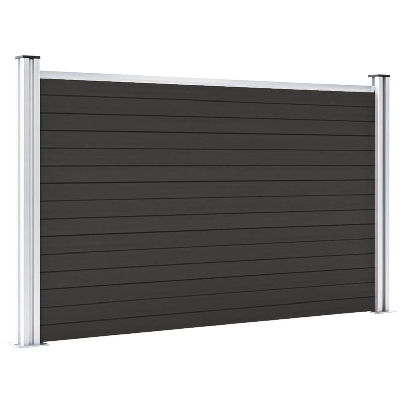 Load image into Gallery viewer, Vidaxl schuttingpaneel 180x105 cm hkc zwart