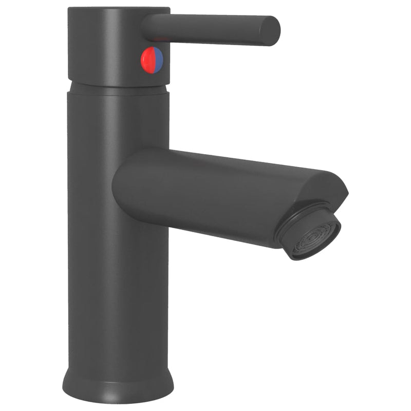 Load image into Gallery viewer, Vidaxl wastafelkraan 130x176 mm grijs