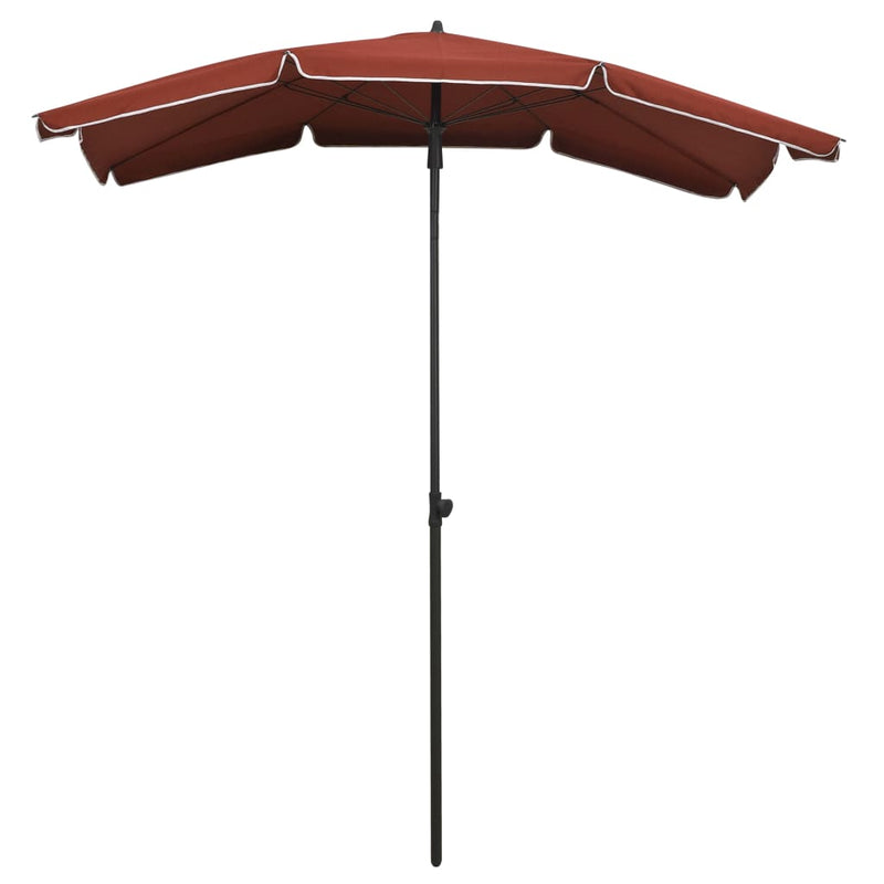 Load image into Gallery viewer, Vidaxl parasol met paal 200x130 cm terracottakleurig