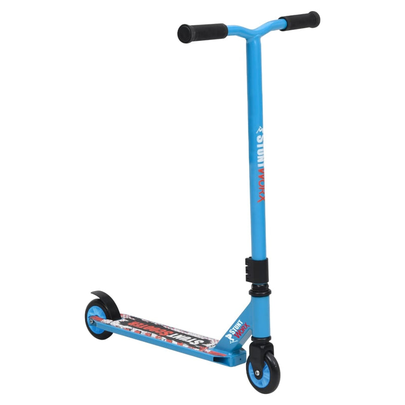 Load image into Gallery viewer, VidaXL Stuntstep met aluminium stuur blauw