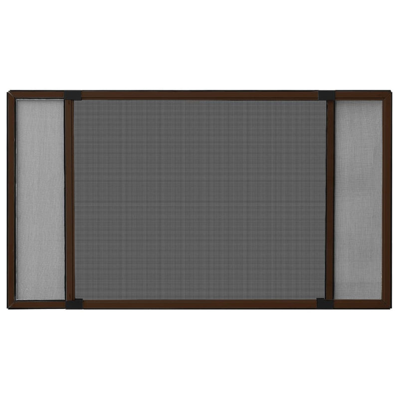 Load image into Gallery viewer, Vidaxl raamhor uitschuifbaar (100-193)x75 cm bruin