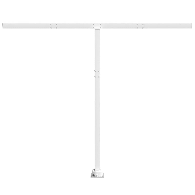 Load image into Gallery viewer, Vidaxl luifelpaalset 300x245 cm ijzer wit