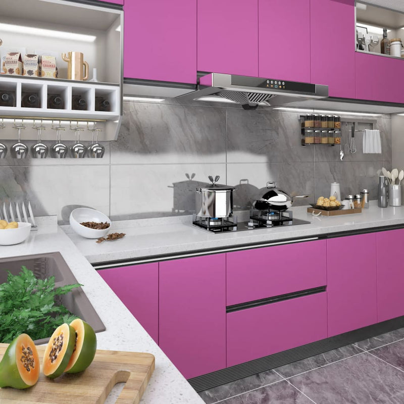 Load image into Gallery viewer, Vidaxl meubelfolie zelfklevend 500x90 cm pvc hoogglans paars
