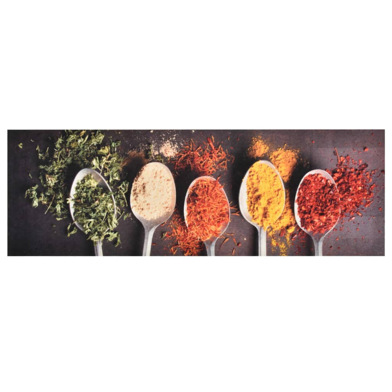 Load image into Gallery viewer, Vidaxl keukenmat wasbaar spoons 60x180 cm