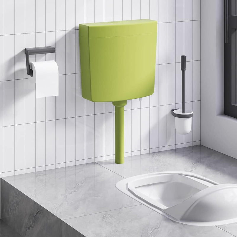 Load image into Gallery viewer, Vidaxl toiletstortbak met watertoevoer onderin 3 6 l olijfgroen
