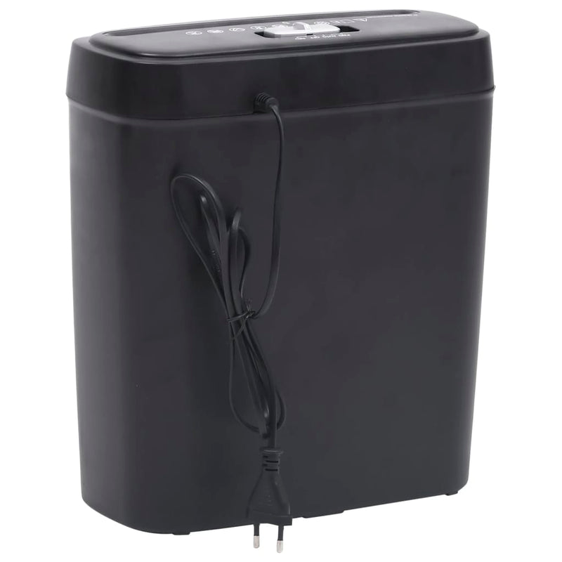 Load image into Gallery viewer, Vidaxl papierversnipperaar 6 pagina's stripcut zwart