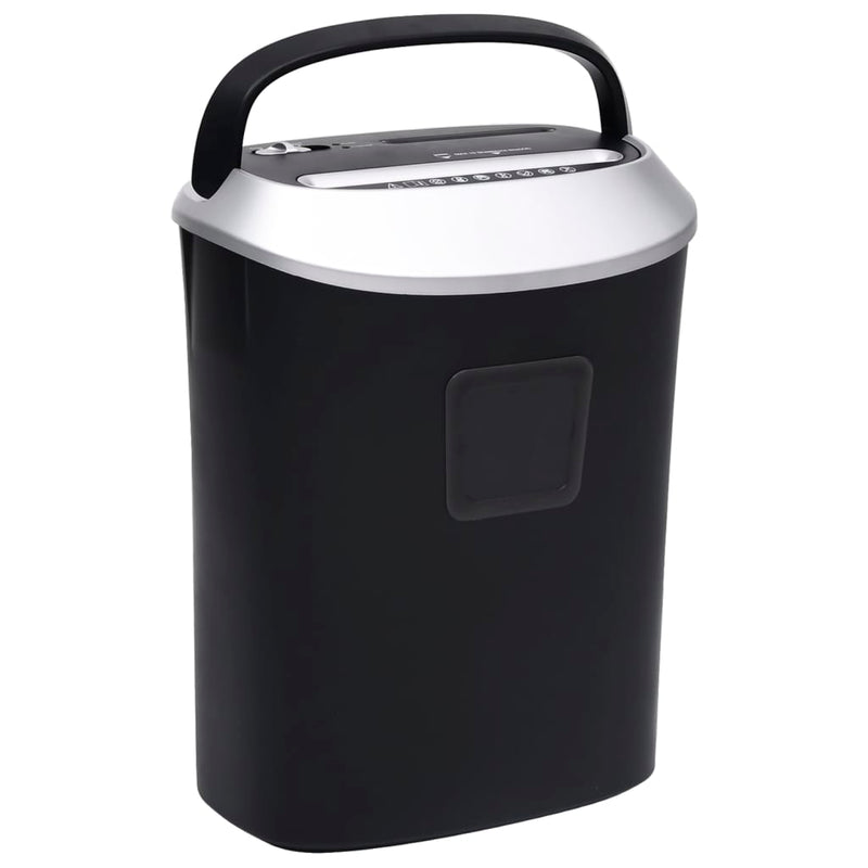 Load image into Gallery viewer, Vidaxl papierversnipperaar 10 pagina's crosscut zwart