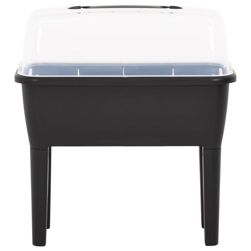 Load image into Gallery viewer, Vidaxl plantenbak verhoogd 77x38,7x82 cm pp