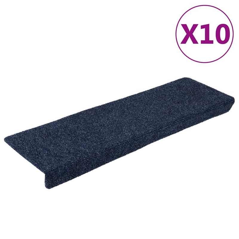 Load image into Gallery viewer, Vidaxl trapmatten zelfklevend 10 st 65x21x4 cm antraciet rechthoekige rand