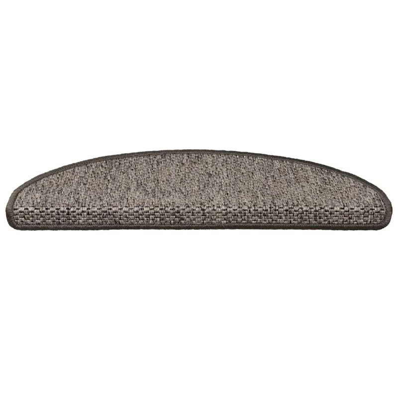 Load image into Gallery viewer, Vidaxl trapmatten zelfklevend 15 st sisal-look 65x21x4 cm grijs-beige