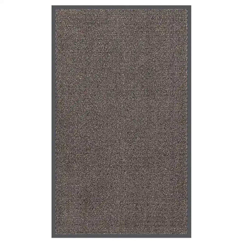 Load image into Gallery viewer, Vidaxl deurmat getuft 90x150 cm donkerbruin