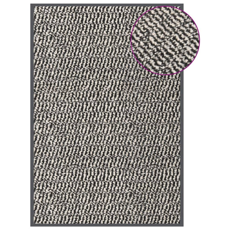 Load image into Gallery viewer, Vidaxl deurmat getuft 60x90 cm lichtbruin