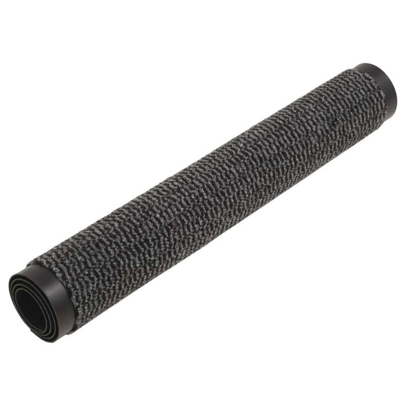 Load image into Gallery viewer, Vidaxl deurmat getuft 60x150 cm antracietkleurig