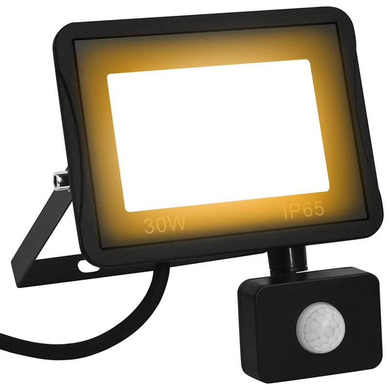 Afbeelding laden in galerijviewer, Vidaxl spotlight met sensor led 30 w warmwit