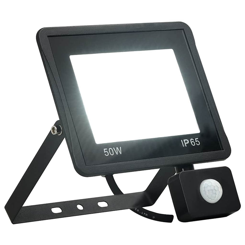 Afbeelding laden in galerijviewer, Vidaxl spotlight met sensor led 50 w koudwit
