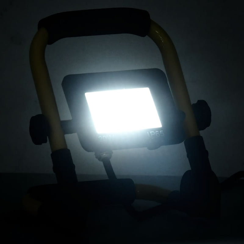 Afbeelding laden in galerijviewer, Vidaxl spotlight met handvat led 20 w koudwit