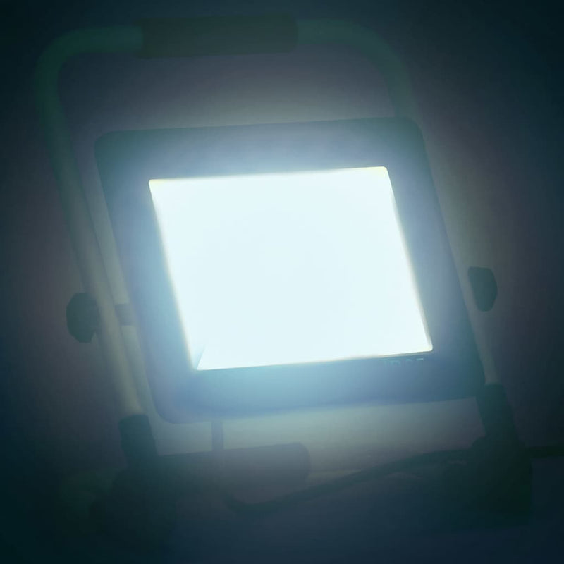 Afbeelding laden in galerijviewer, Vidaxl spotlight met handvat led 100 w koudwit