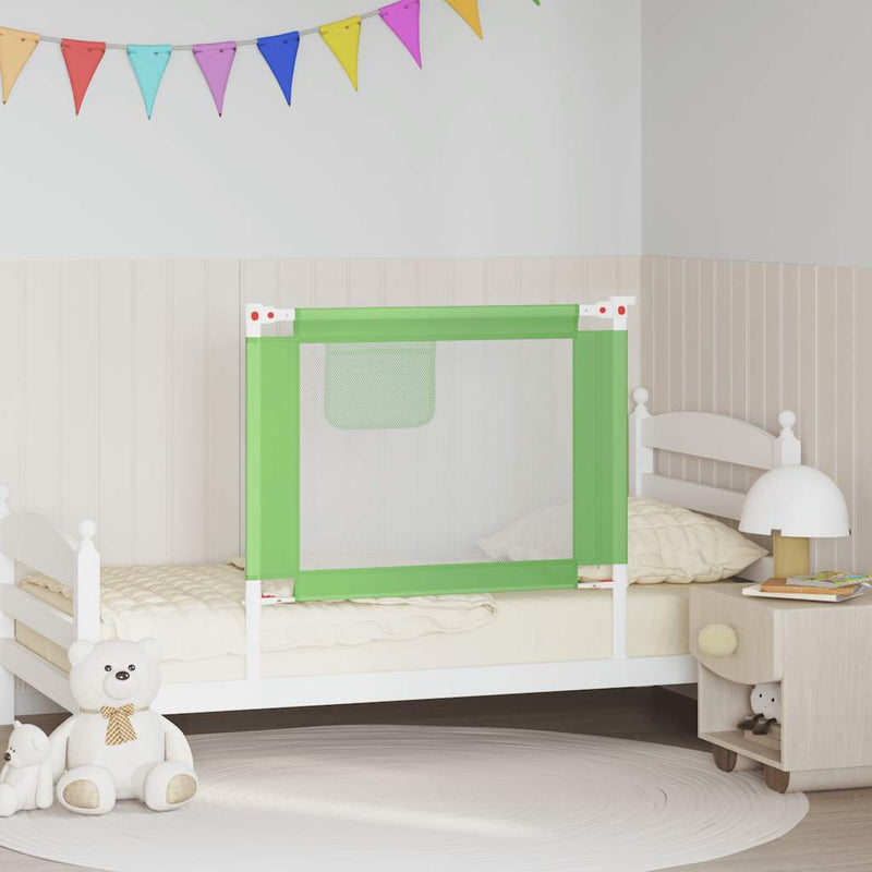 Load image into Gallery viewer, Vidaxl bedhekje peuter 90x25 cm stof groen