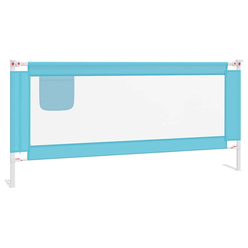 Load image into Gallery viewer, Vidaxl bedhekje peuter 200x25 cm stof blauw