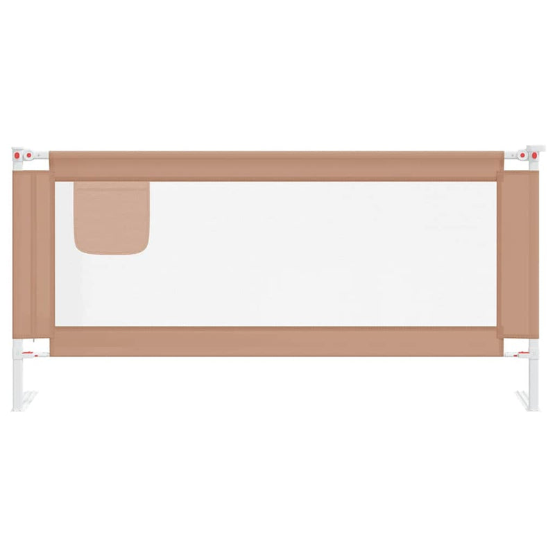 Load image into Gallery viewer, Vidaxl bedhekje peuter 190x25 cm stof taupe