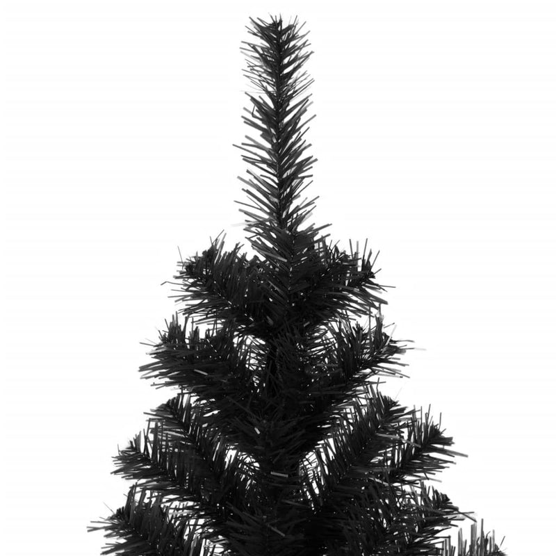 Load image into Gallery viewer, Vidaxl kunstkerstboom met standaard 240 cm pvc zwart