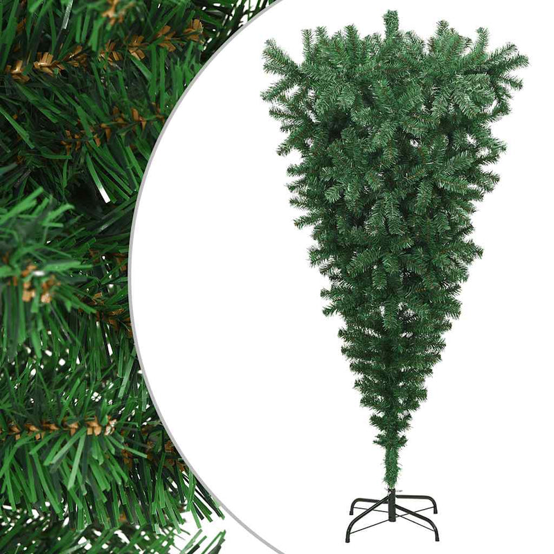 Load image into Gallery viewer, VidaXL Kunstkerstboom omgekeerd met standaard 180 cm groen