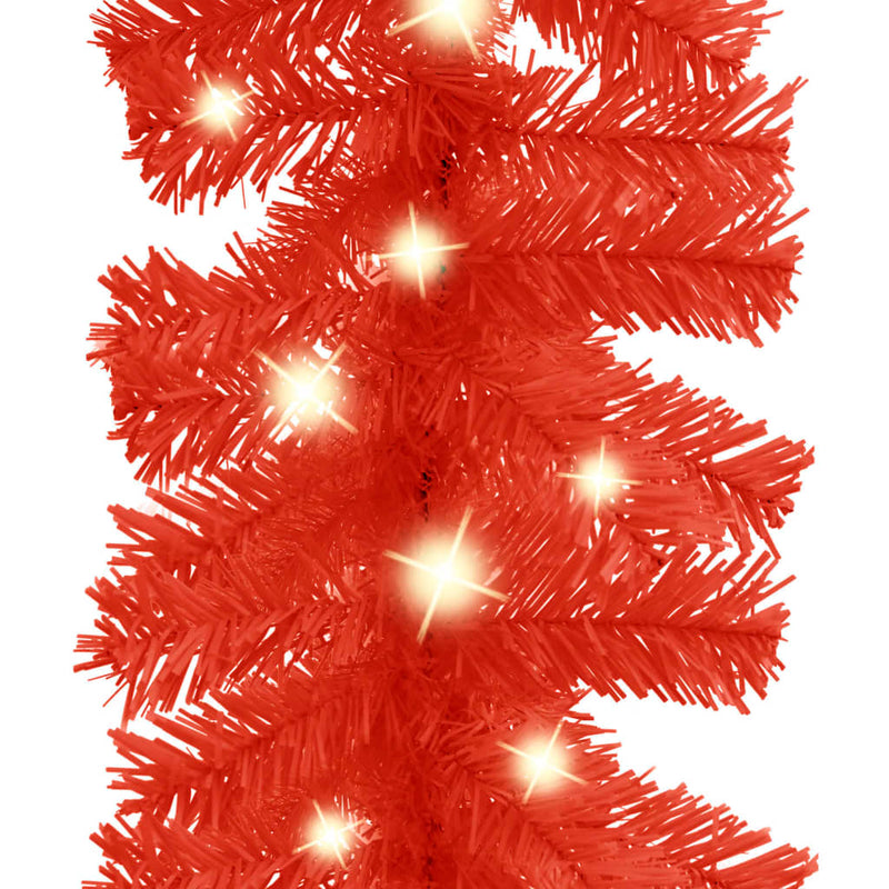 Load image into Gallery viewer, Vidaxl kerstslinger met led-lampjes 20 m rood