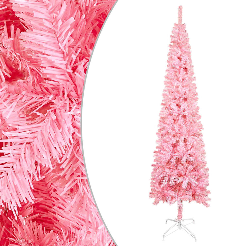 Load image into Gallery viewer, VidaXL Kerstboom smal 120 cm roze