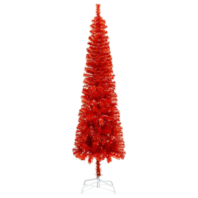 Load image into Gallery viewer, VidaXL Kerstboom smal 150 cm rood
