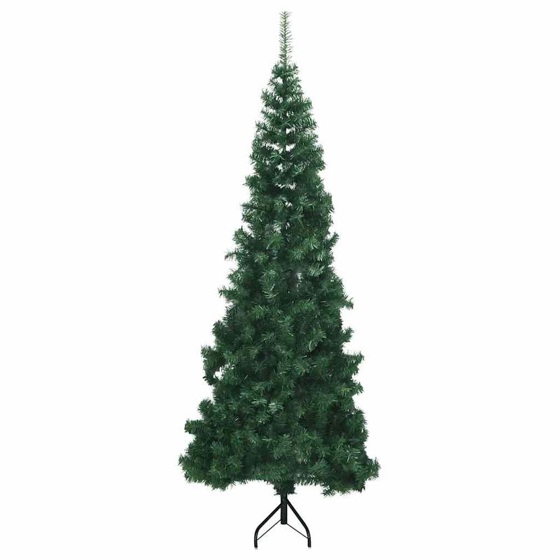 Load image into Gallery viewer, Vidaxl kunstkerstboom hoek 210 cm pvc groen