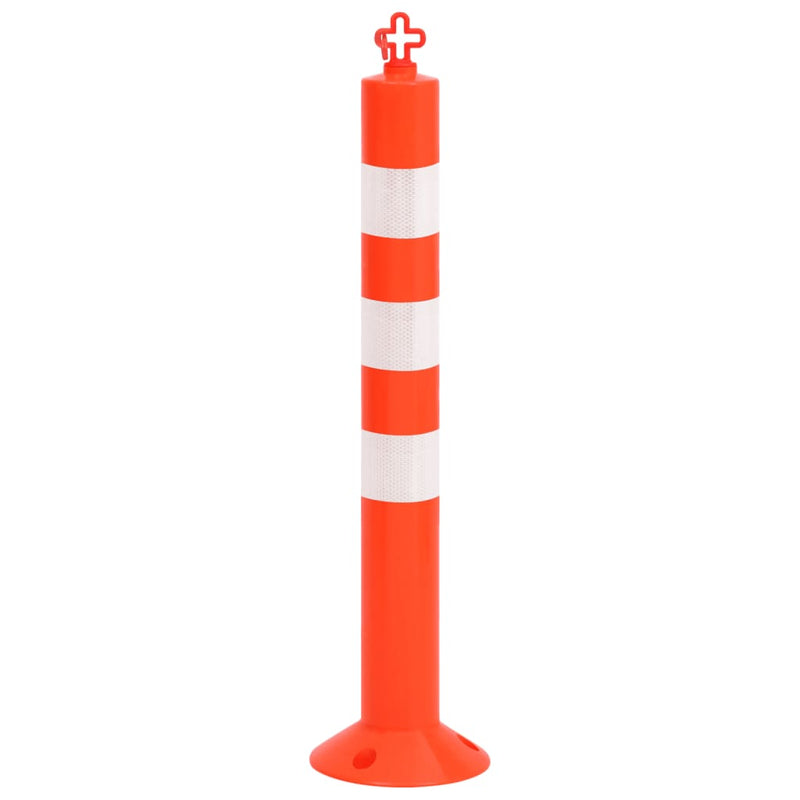 Load image into Gallery viewer, Vidaxl verkeerspalen met ketting 10 st 75 cm pe