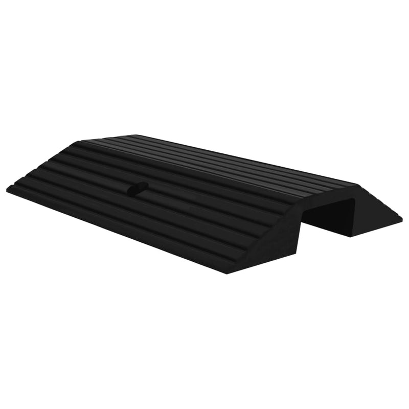 Load image into Gallery viewer, Vidaxl drempelbruggen 3 st 49x40x8 cm rubber