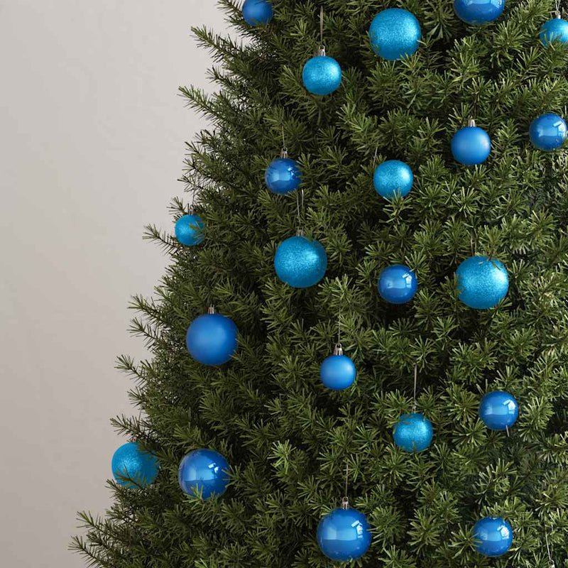 Load image into Gallery viewer, Vidaxl 100-delige kerstballenset blauw