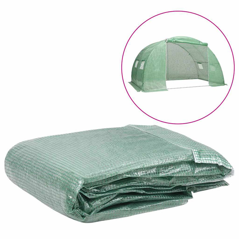 Load image into Gallery viewer, Vidaxl kashoes vervangend (8 m²) 400x200x200 cm groen