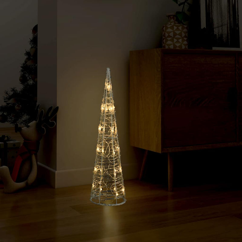 Load image into Gallery viewer, VidaXL Lichtkegel decoratief LED 60 cm warmwit acryl