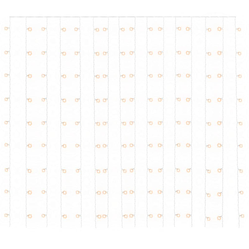 Load image into Gallery viewer, Vidaxl lichtsnoergordijn met 300 led's en 8 functies 3x3 m warmwit
