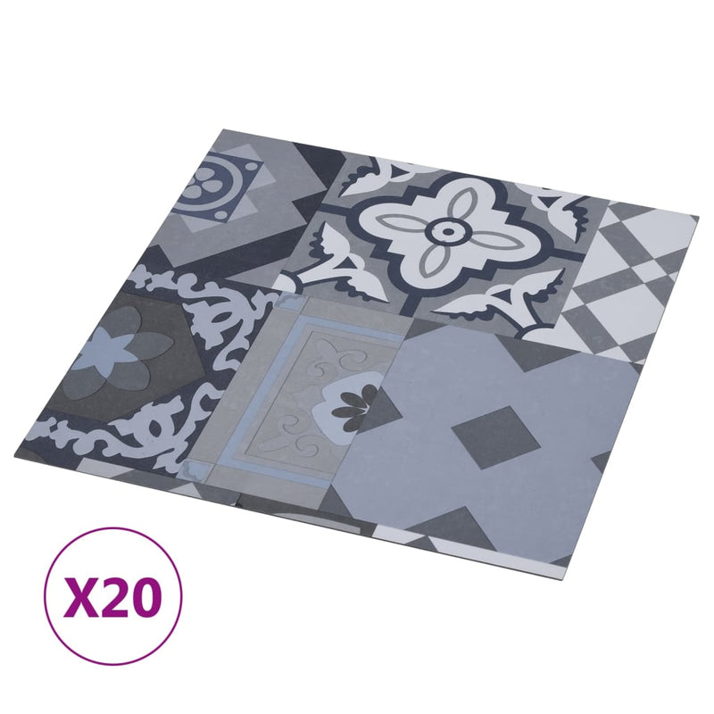 Load image into Gallery viewer, Vidaxl vloerplanken 20 st zelfklevend 1,86 m² pvc gekleurd patroon