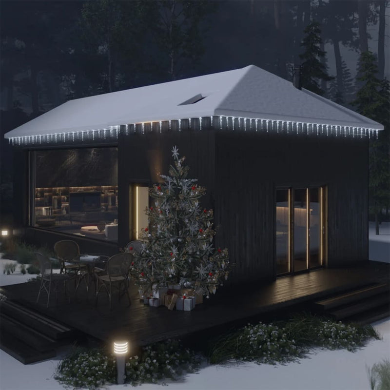 Load image into Gallery viewer, VidaXL Kerstverlichting ijspegel met 40 LED's acryl koudwit