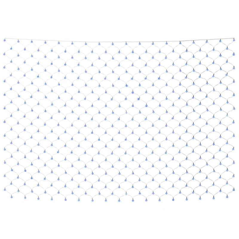 Load image into Gallery viewer, Vidaxl kerstnetverlichting 204 led's binnen en buiten 3x2 m blauw