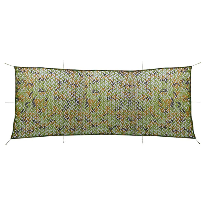 Load image into Gallery viewer, Vidaxl camouflagenet met opbergtas 1,5x5 m groen
