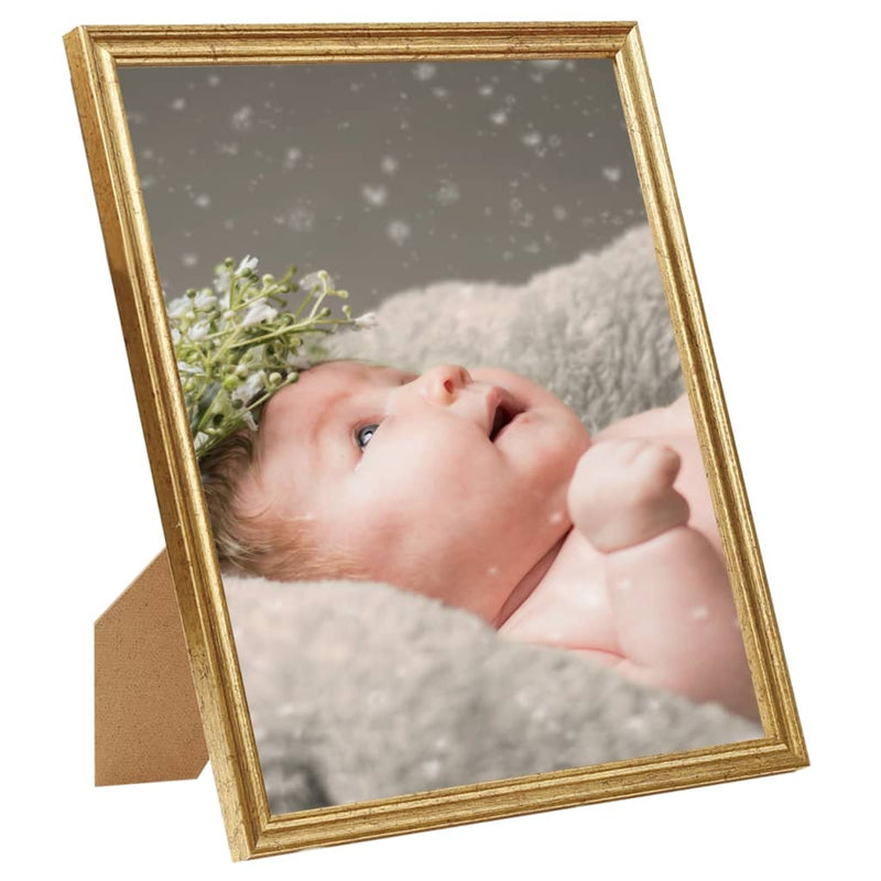 Load image into Gallery viewer, VidaXL Fotolijsten 10 st voor tafel 10x15 cm MDF goudkleurig