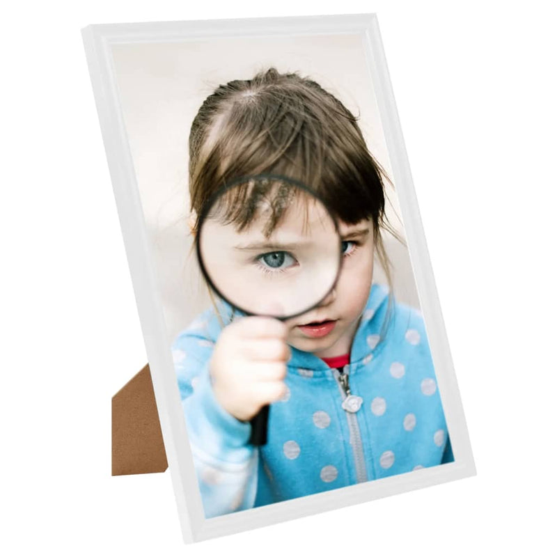 Load image into Gallery viewer, Vidaxl fotolijsten 5 st voor tafel 13x18 cm mdf wit