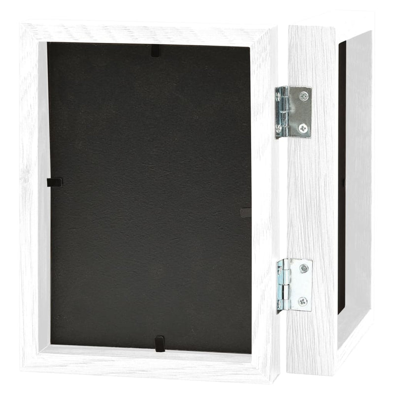 Load image into Gallery viewer, Vidaxl fotolijst tweeluik 2x(10x15 cm) wit