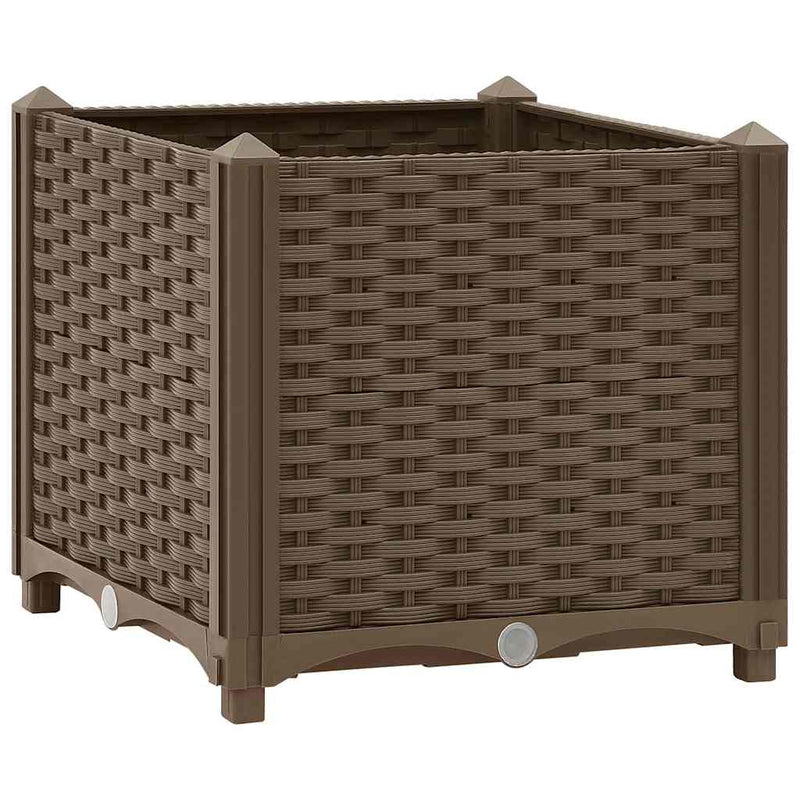 Load image into Gallery viewer, Vidaxl plantenbak verhoogd 40x40x38 cm polypropyleen