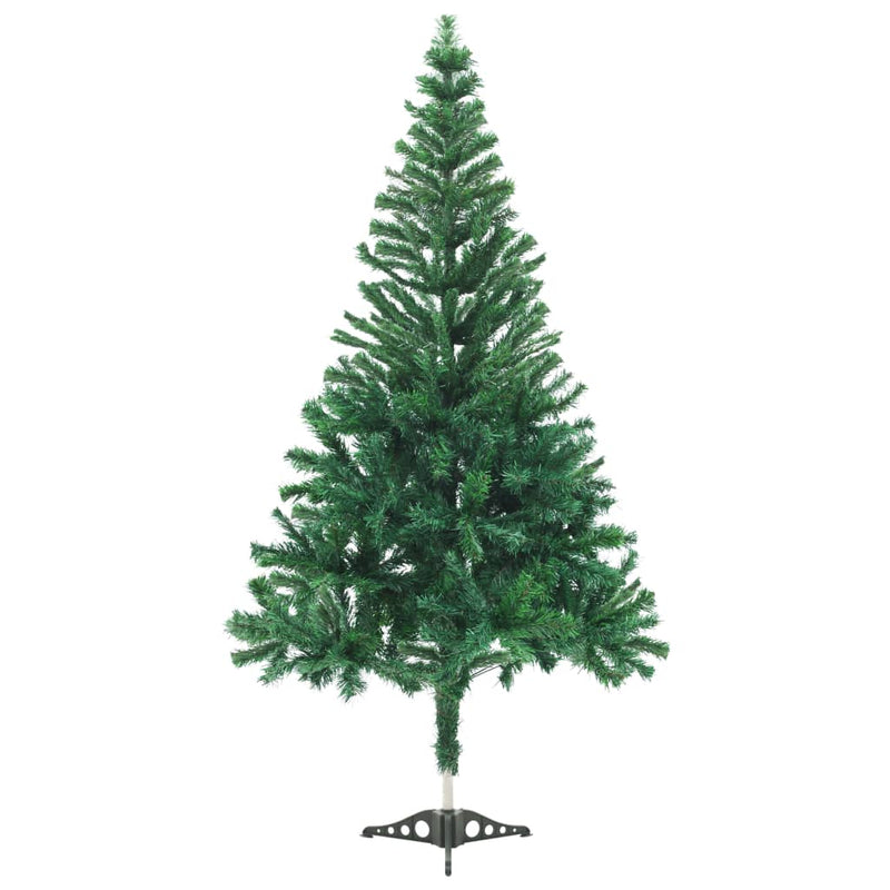 Load image into Gallery viewer, VidaXL Kunstkerstboom met verlichting en kerstballen 230 takken 120 cm