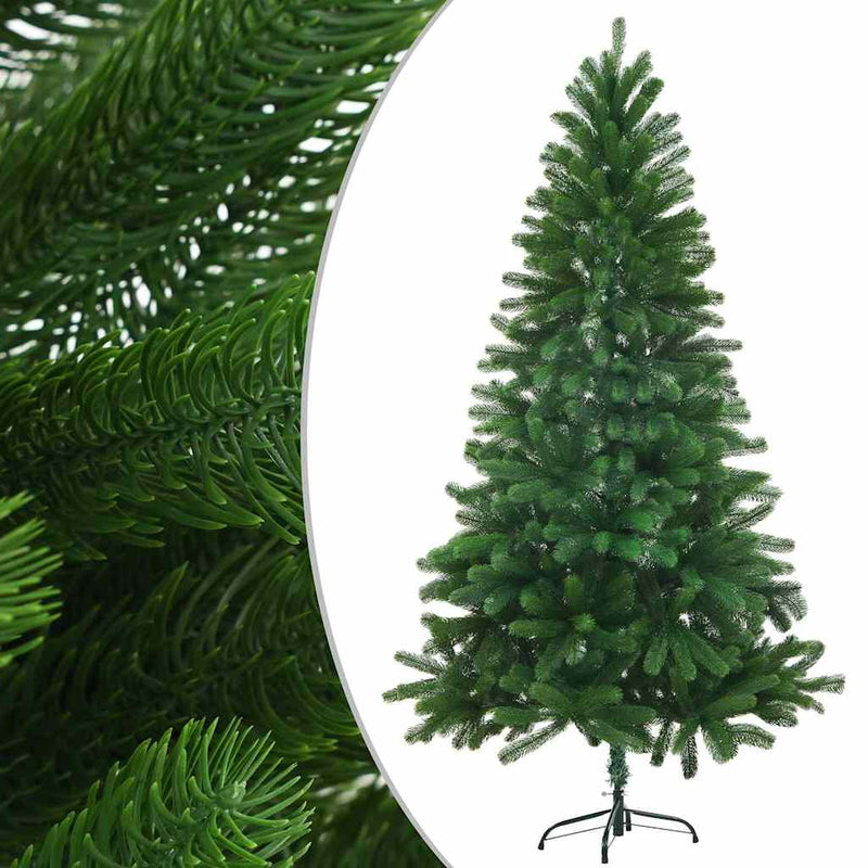 Load image into Gallery viewer, Vidaxl kunstkerstboom met verlichting en kerstballen 150 cm groen