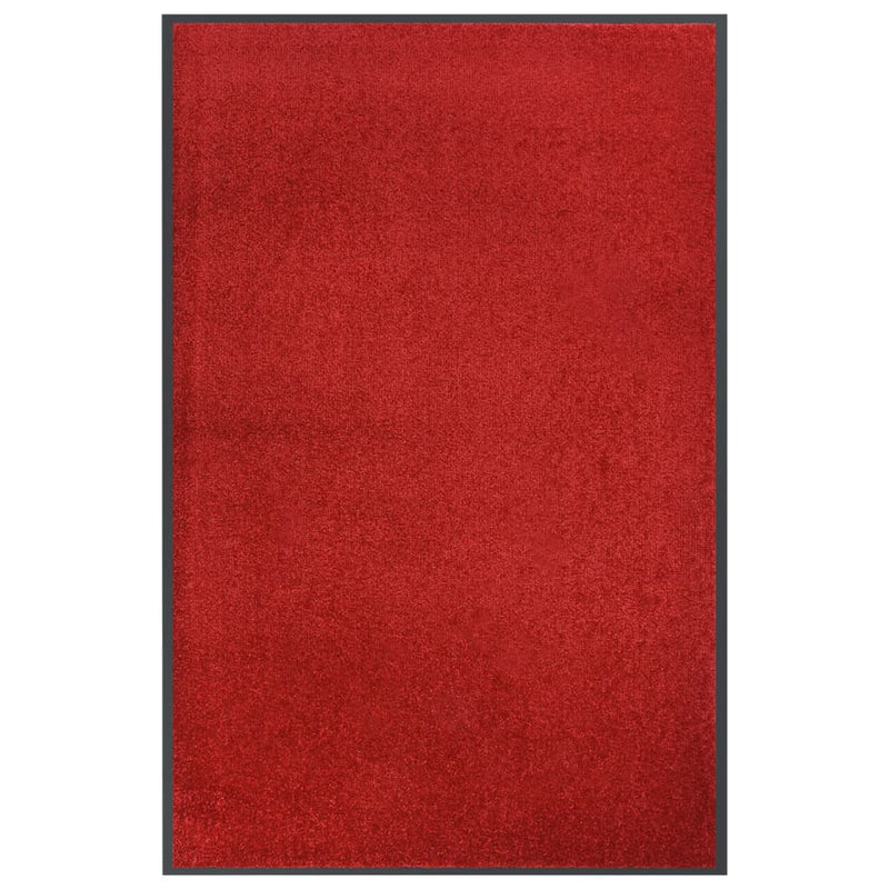 Load image into Gallery viewer, Vidaxl deurmat 80x120 cm rood