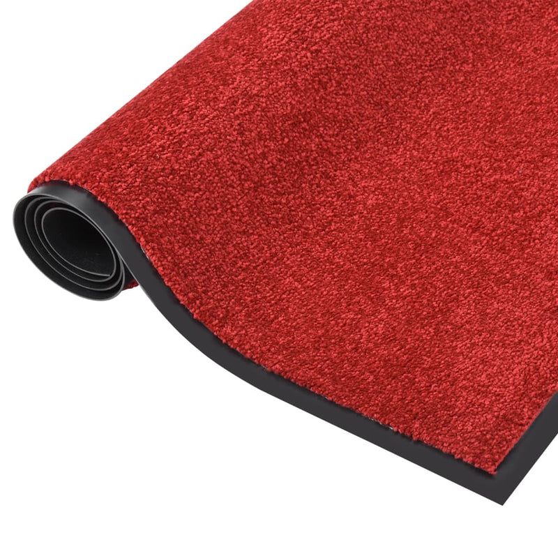 Load image into Gallery viewer, Vidaxl deurmat 80x120 cm rood