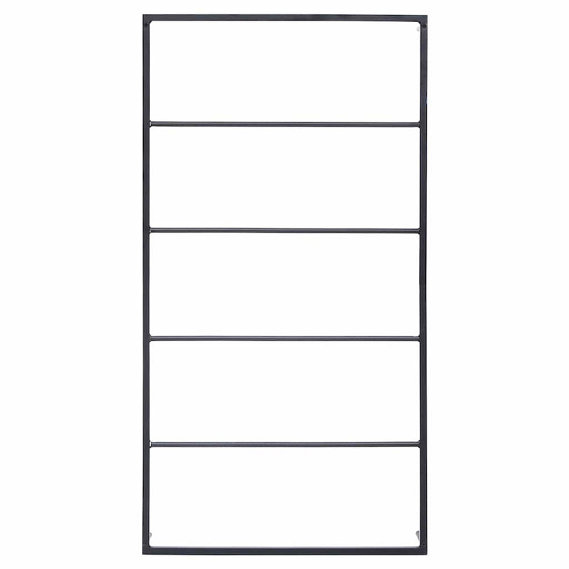 Load image into Gallery viewer, Vidaxl handdoekenrek 60x10x116 cm staal zwart